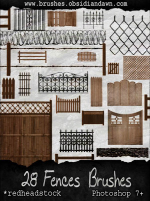 barrières grillages bois fer forgé barbelés piquets bambous
