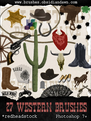 western wild west cowboys bandana cowboy boots bronco bullet holes bullets cactus cowboy hat lace fan gun horseshoe lasso poker chips royal flush (cards) rodeo images saddle skull tombstone wagon wheel wanted poster whiskey bottle