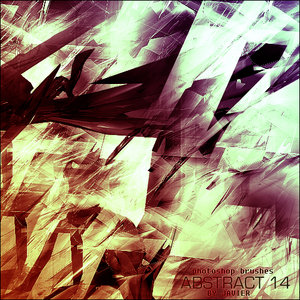 abstract patterns 3D shiny shining fragments sci-fi