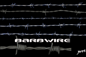 barbwires wires forbidden prison