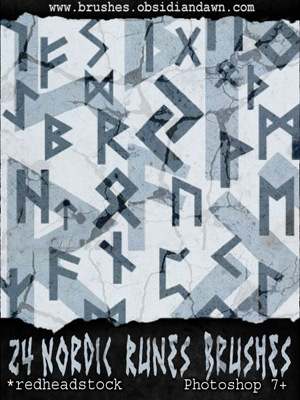 runes nordiques lettres écrire écriture