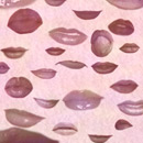 Photoshop: Lips (various shapes of lips, mostly female. Includes: many smiles, a few frowns, and one with a tongue sticking out)