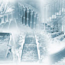 Photoshop: Upstairs Downstairs (collection d'escaliers)