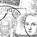 Photoshop: Postage stamps & postmarks (postage stamps, postmarks, seals, barcodes…)