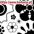 Photoshop: Barbarja floral 03 (floral patterns, flowers)