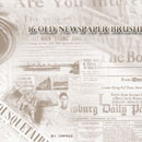 Photoshop: Old Newspapers (old newspapers)
