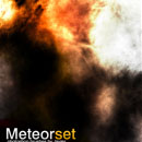 Photoshop: Meteor Set (textures style météorite)