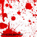 Photoshop: Splatter Photoshop Brushes (éclaboussures vectorielles)