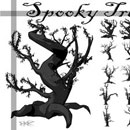 Photoshop: Spooky Trees (frightening trees (high resolution))