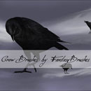 Photoshop: Crow Photoshop brushes (various crows)