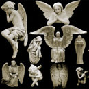Photoshop: Cemetery Angels (sculptures d'anges)