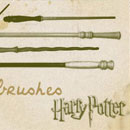 Photoshop: HP wands (Harry Potter wands)