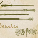 Photoshop: HP wands (baguettes magiques Harry Potter )