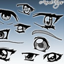 Photoshop: Anime Eyes (eyes)