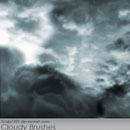 Photoshop: Cloudy Photoshop brushes (clouds)