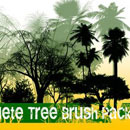 Photoshop: Complete Tree Photoshop Brush Pack (trees (high resolution))