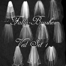 Photoshop: Veil Photoshop Brushes Set 1 (various veils)