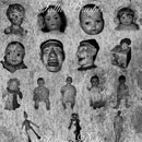 Photoshop: Antique Doll Photoshop Brushes (antique dolls)