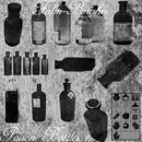 Photoshop: Poison Bottle Photoshop Brushes 1 (bouteilles de poison)