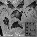 Photoshop: Bat Demon Wings Photoshop Brushes (ailes de chauve-souris)