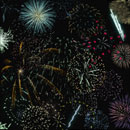 Photoshop: Fireworks - Celebration (various fireworks)