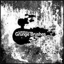 Photoshop: Grunge Photoshop brushes (textures, traces et taches avec effets de rouille - haute résolution)