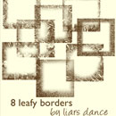 Photoshop: leaf borders (cadres en feuillage (taille icône))