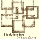 Photoshop: leaf borders (leafy borders)