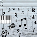 Photoshop: Music (notes de musiques, partitions, clefs de sol...)