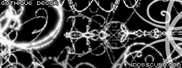 gothic decorations decorative ornaments swirls swirly borders