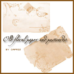 old papers romantic flowers postcards textures