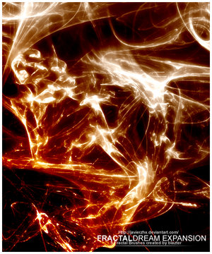abstract fractals fibres organic sci-fi fluid web
