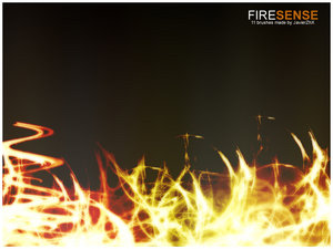 abstract fractals fire flames