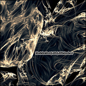 abstract smooth fluid fractal 3D sci-fi glowing