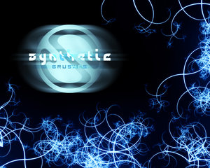 abstract fractals lines organic sci-fi web glowing