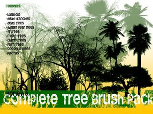 vegetal nature trees dead pear trees maple trees cherry trees palm coconut trees papyrus bamboo