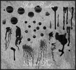 drops blood droplets liquid stains