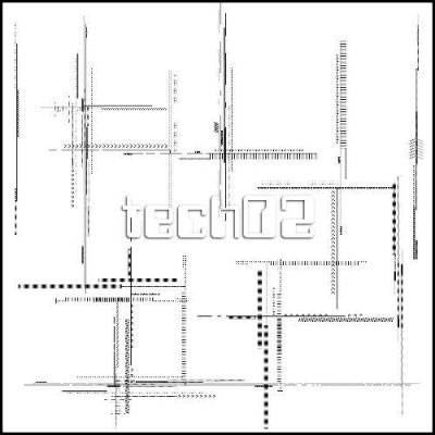 techniques techno industriel lignes bordures points