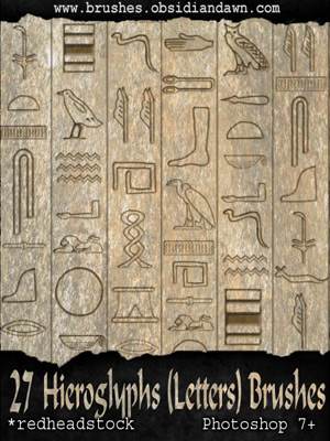Egypte égyptien hiéroglyphes symboles